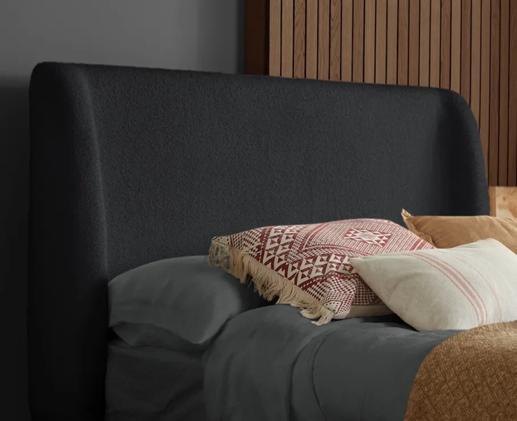 Lucca Grey Bed Frame